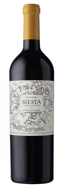 SIESTA SINGLE VINEYARD CABERNET SAUVIGNON BIODINAMICO X 6 BOTELLAS