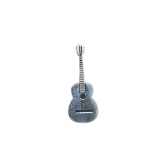 Brinco Violão Viola em Aço Inox - comprar online