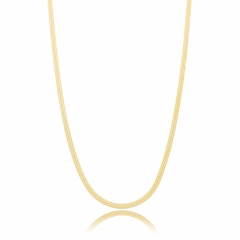 Gargantilha Choker Fita folheado em ouro 18k