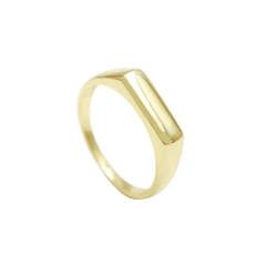 Anel Flat folheado em ouro 18k - comprar online