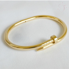 Bracelete Prego banhado em ouro 18k - loja online