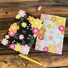 LIBRETAS FLOWER x 2 - De Papel