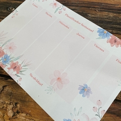 PLANNER ACUARELA FLORAL en internet