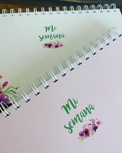 Planner blando FLORAL - comprar online