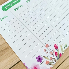 Planner FLORAL - comprar online