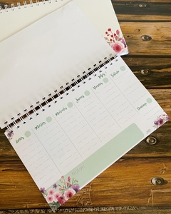 Planner blando FLORAL en internet