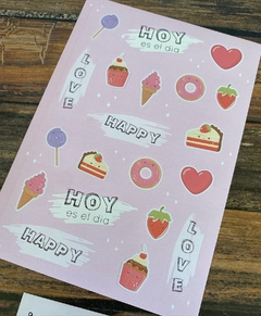 Stickers LOVE - tienda online