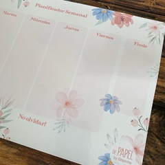 PLANNER ACUARELA FLORAL - tienda online