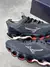 Mizuno Wave Prophecy 13 Cinza/ Vermelho - loja online