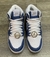 Air Jordan 1 Mid Branco/ Azul (jeans) na internet