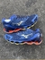 Mizuno Wave Prophecy 12-S Azul/ Vermelho/ Dourado