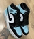 Air Jordan 1 Mid Preto/ Verde agua