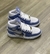 Air Jordan 1 Mid Branco/ Azul - comprar online