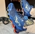 Mizuno Wave Prophecy 12-S Azul/ Vermelho/ Dourado na internet