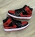 Air Jordan 1 Mid Preto/ Vermelho - comprar online