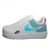 Air Force one Branco/Verde - Brilhante