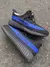 Yeezy 350 Preto/ Azul na internet