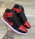 Air Jordan 1 Mid Preto/ Vermelho