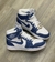 Air Jordan 1 Mid Branco/ Azul (jeans) - comprar online