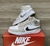 Air Jordan 1 Mid Branco/ Bege/ Dourado