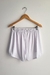 Short CDF "World" UV 50+ (Branco) com símbolo bordado (Prata) - comprar online