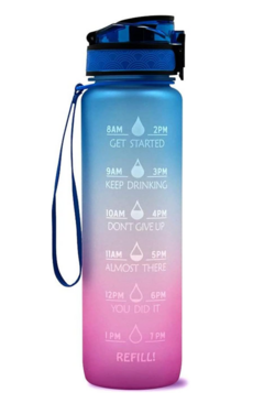 Botella Motivacional 1 litro - comprar online
