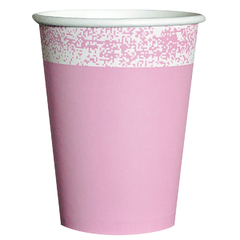 Vasos Rosa Pastel Confite x 8 un