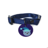 Collar para gatito cachorro en azul