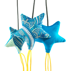 Imagen de Juguete pescador de estrellas azules