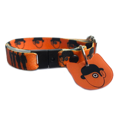 Collar de diseño Naranja Mecánica