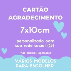 Cartão agradecimento 06 - comprar online