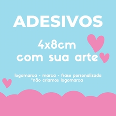 Lacre Adesivo 4x8cm