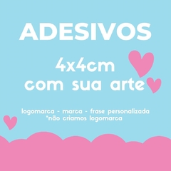 Adesivo Personalizado 4X4cm