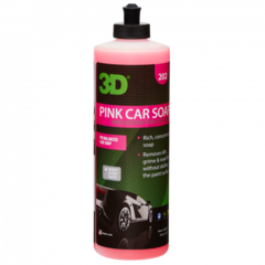 3D Pink Car Soap - shampoo concentrado Ph neutro sin cera