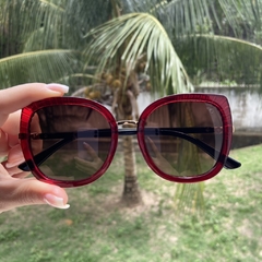 Óculos de sol Camila - vermelho - comprar online