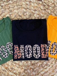 T-shirt mood - mostarda - comprar online