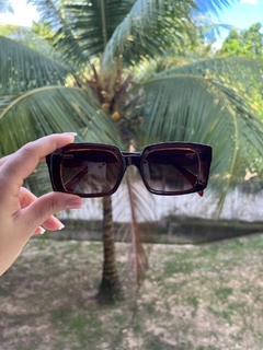 Óculos de sol Dayane - marrom