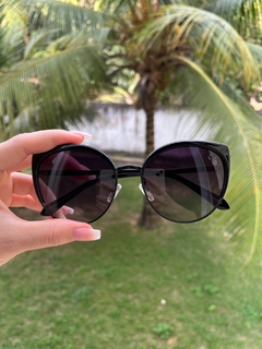 Óculos de sol Hérica - preto - comprar online