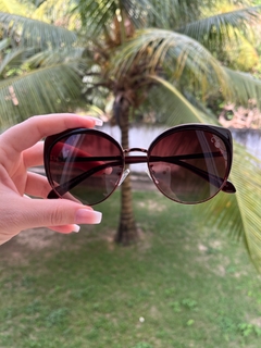Óculos de sol Hérica - cobre - comprar online