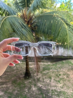 Óculos de sol Dayane - transparente