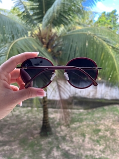 Óculos de sol Carla - vinho - comprar online