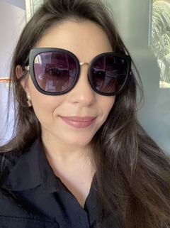 Óculos de sol Camila - preto degrade - comprar online
