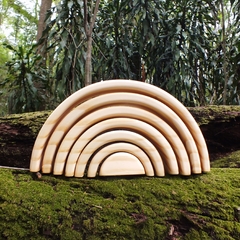 Arco-íris de madeira cru (7 arcos) - comprar online