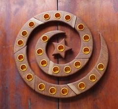 Imagem do Espiral de celebrações/Aniversário Waldorf (25 espaços)