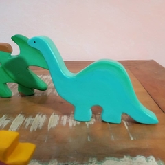 Kit Dinossauros (6 peças) - Brincando em Família Ateliê