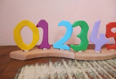 Kit números 0 a 9 para anel de aniversário (colorido) - loja online
