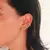 Brinco Ear Cuff Collor com Piercing