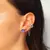 Mini Ear Cuff Color com Piercing