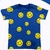 Camiseta Estampada Gorila Emoji Azul - comprar online