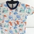 Camiseta Estampada Guube Dinossauros Mescla - Roupa infantil para passear - Estilolândia